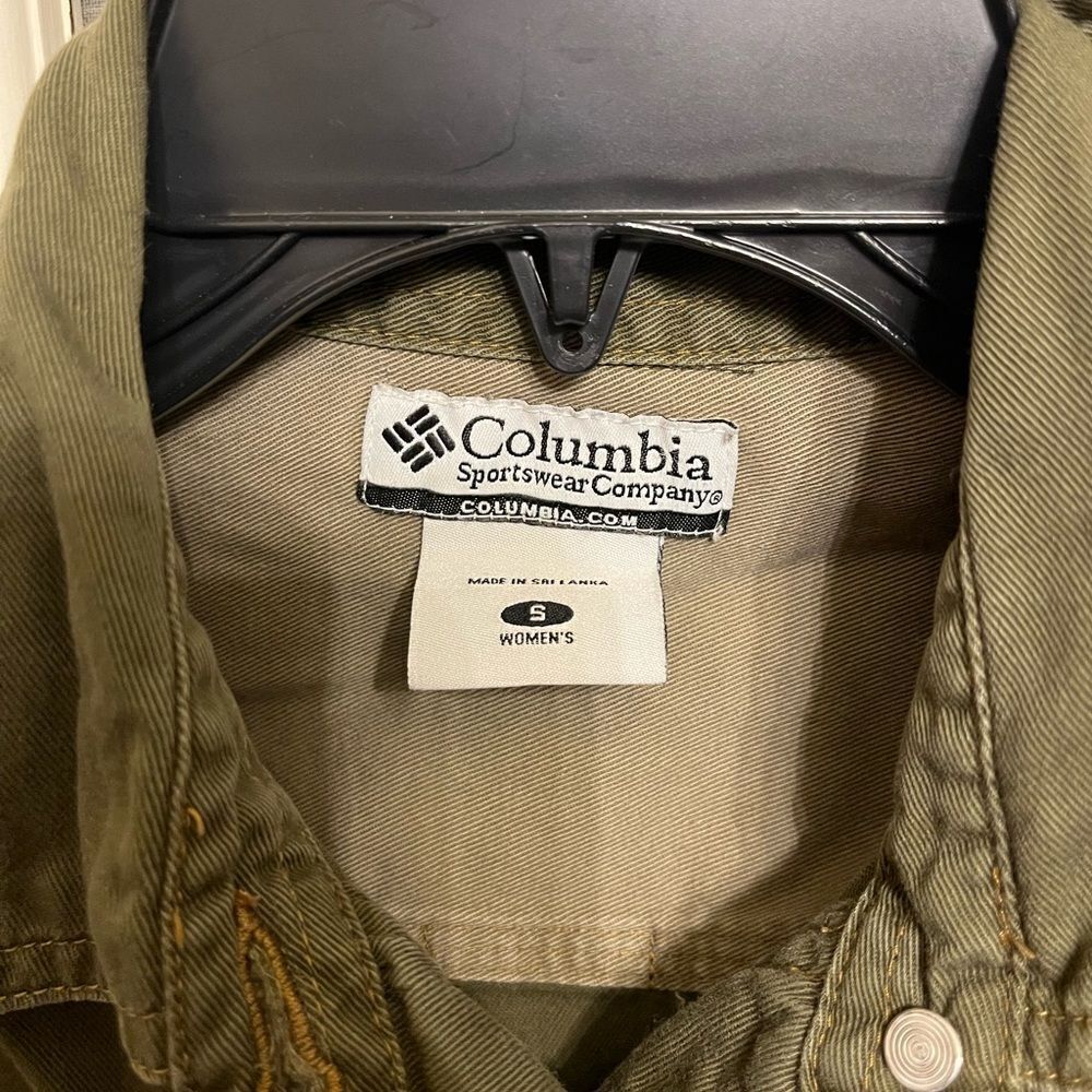 Columbia Green Cargo Jacket